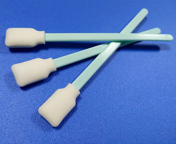 Cotonete de espuma para sala limpa cabeça grande